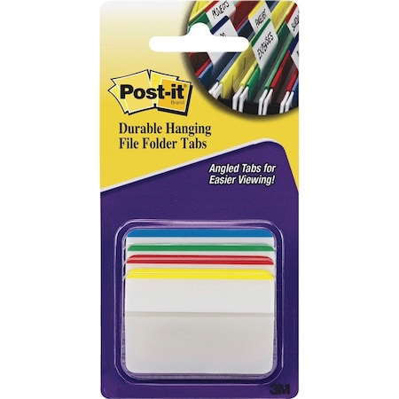 Post-It Tab, Post-It, Angled, 2", Ast Pk MMM686A1